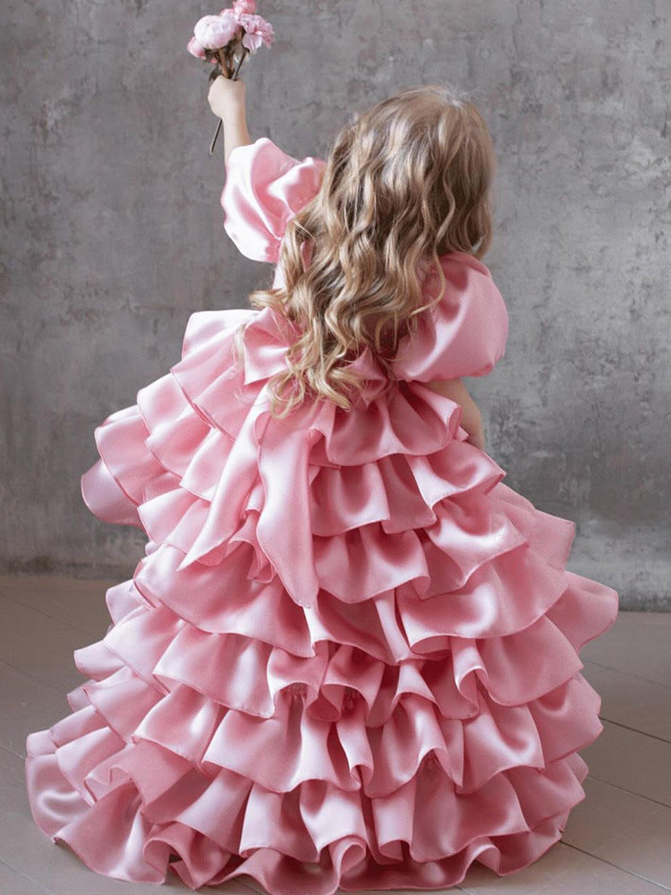Girls' Princess Dress for Weddings and Celebrations
