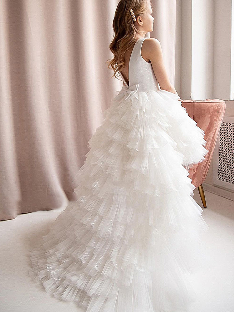 Girls' Princess Dress for Weddings and Celebrations