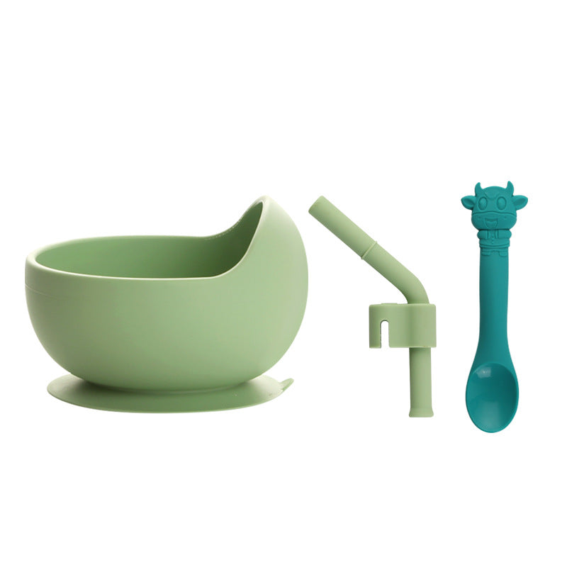 Silicone Baby Bowl Set for Easier Self-Feeding Meals