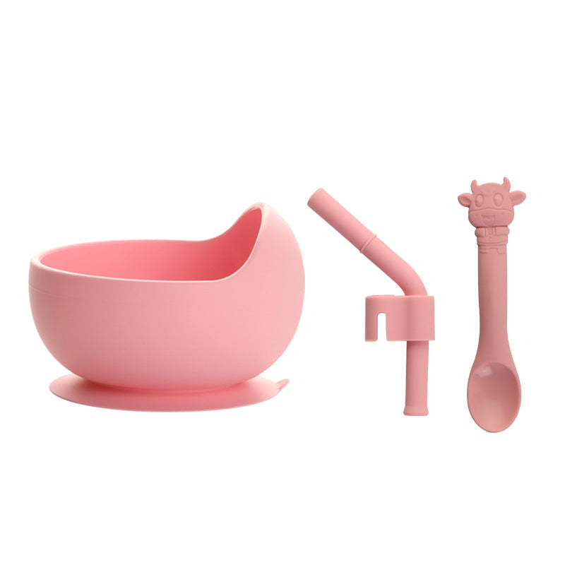 Silicone Baby Bowl Set for Easier Self-Feeding Meals