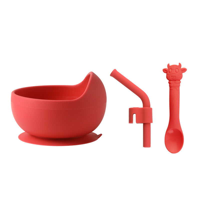Silicone Baby Bowl Set for Easier Self-Feeding Meals