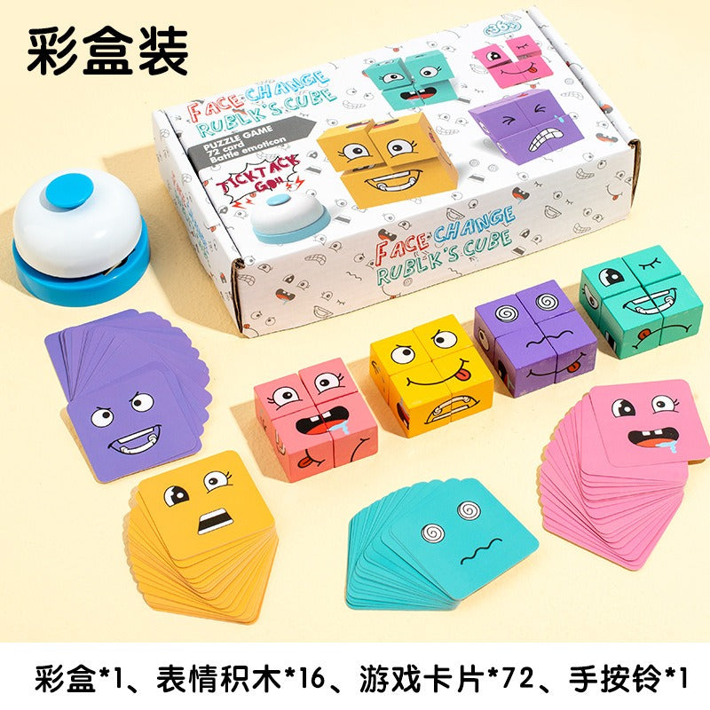 Kids Face Matching Puzzle for Screen-Free Learning