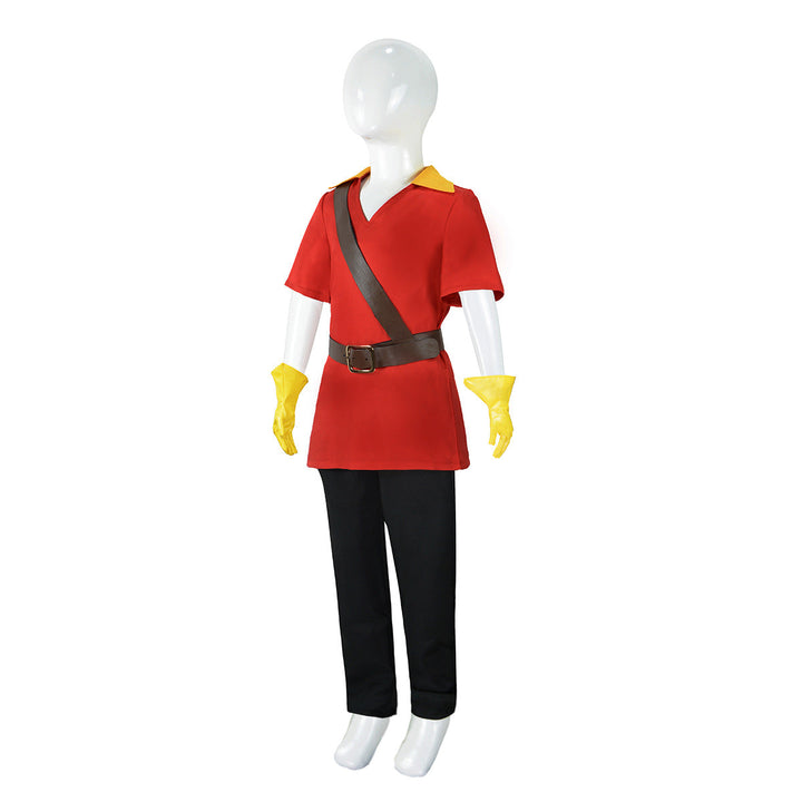 Children's Gaston Costume Set for Easy, Bold Role Play