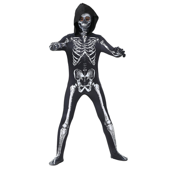 Kids Skeleton Costume – Complete Head-to-Toe Disguise