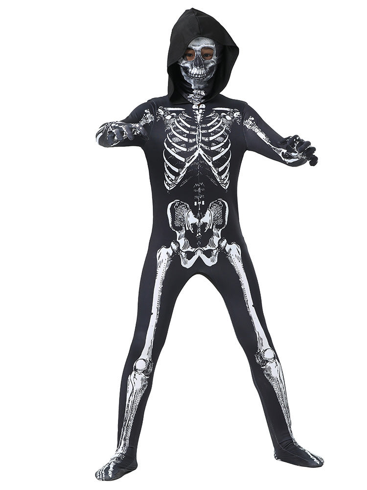 Kids Skeleton Costume – Complete Head-to-Toe Disguise