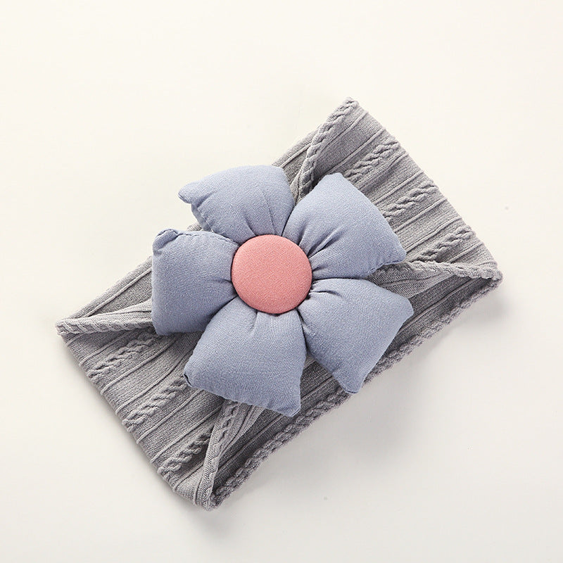 Baby Flower Headband Soft Non-Scratch Outfit Accessory