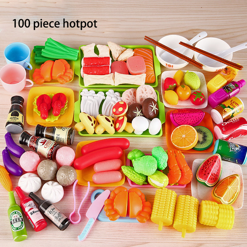 Pretend Kitchen Toy Set for Imaginative Cooking Play