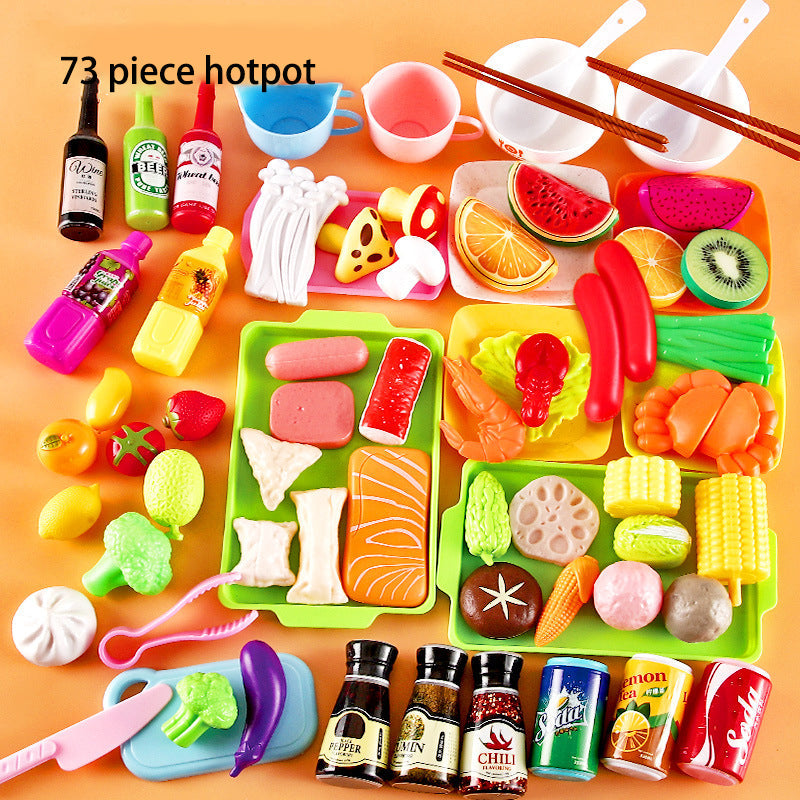 Pretend Kitchen Toy Set for Imaginative Cooking Play