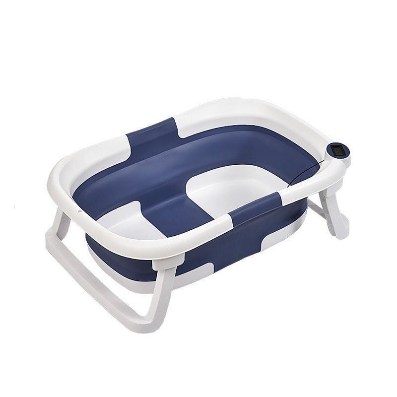 Foldable Baby Bathtub With Temperature Display
