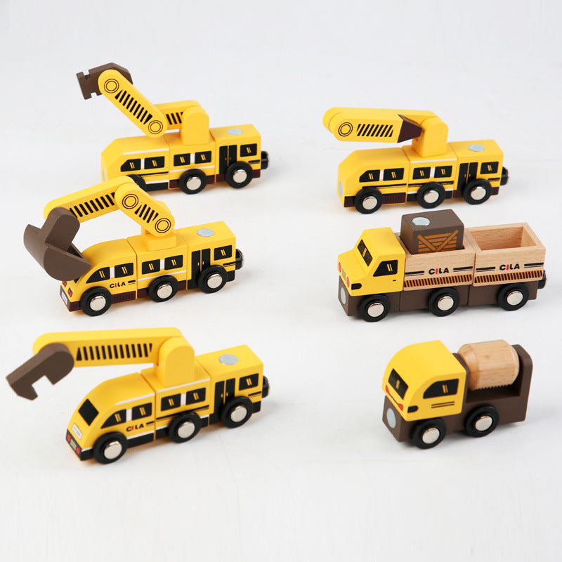 Magnetic Building Blocks for Creative Vehicle Play