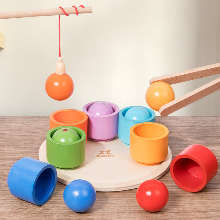 Magnetic Color Sorting Toy for Preschool Fine-Motor Skills