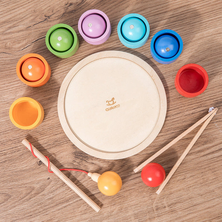 Magnetic Color Sorting Toy for Preschool Fine-Motor Skills