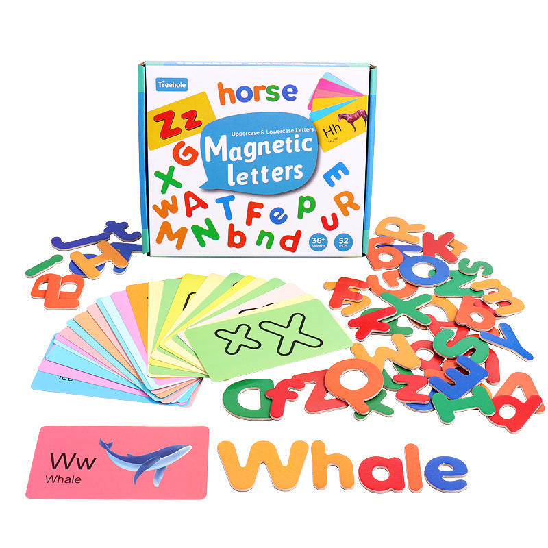 Magnetic Alphabet Matching Game for Early Literacy Play