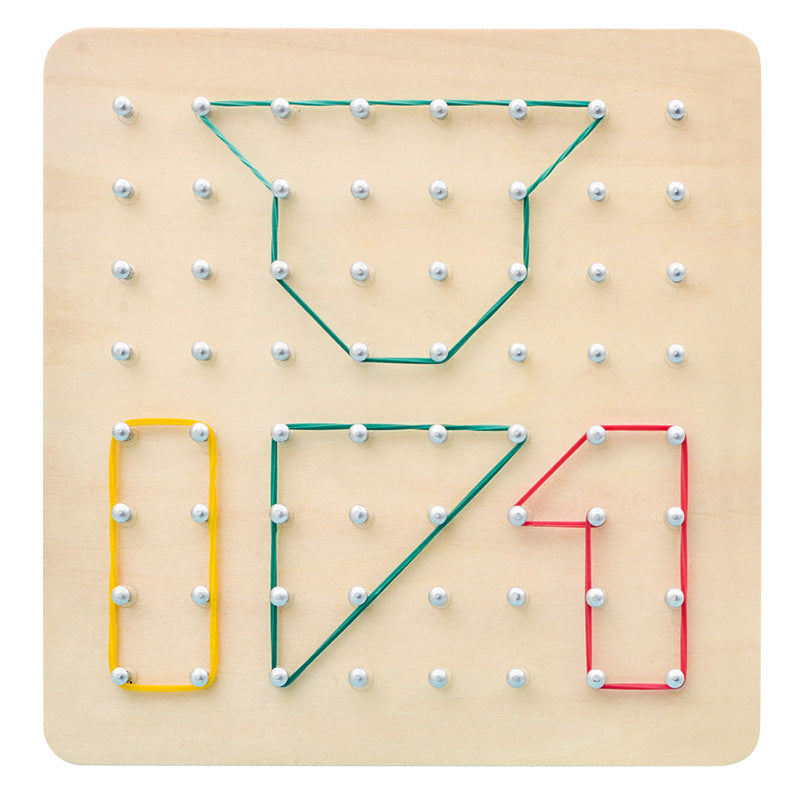 Montessori Math Pegboard Toy for Hands-On Learning