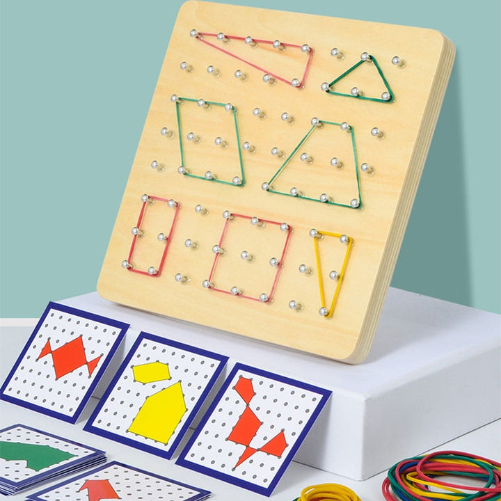 Montessori Math Pegboard Toy for Hands-On Learning