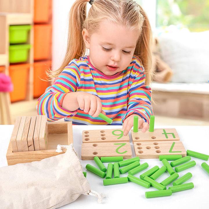Montessori Counting Toy for Hands-On Number Learning