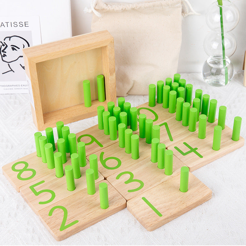 Montessori Counting Toy for Hands-On Number Learning