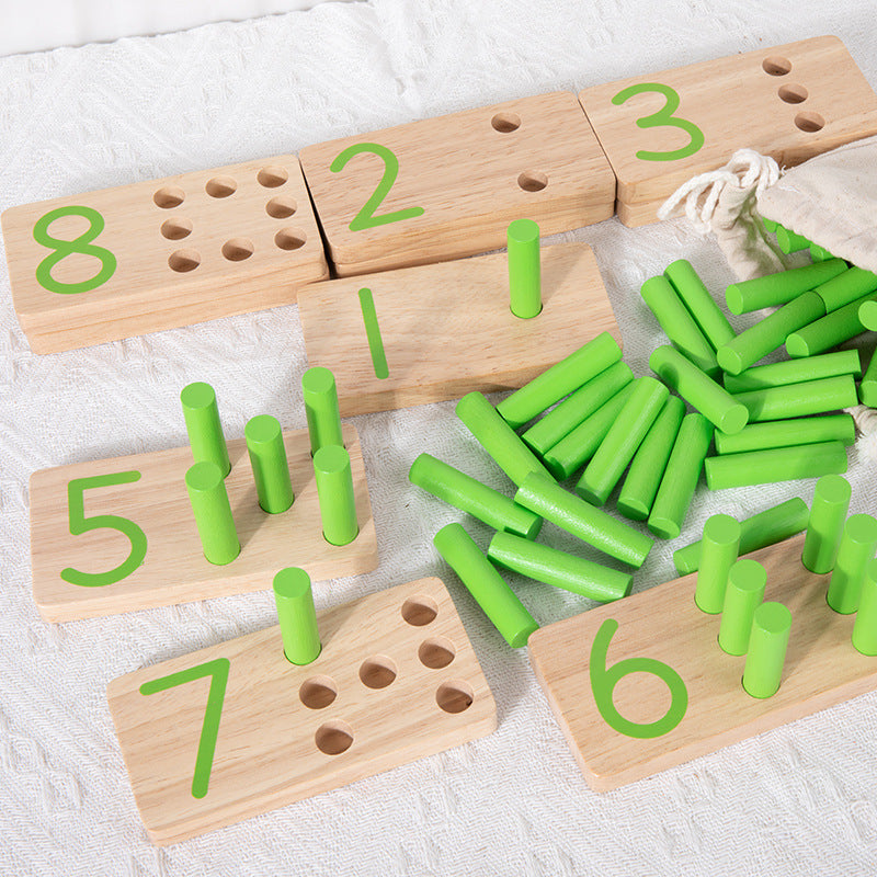 Montessori Counting Toy for Hands-On Number Learning