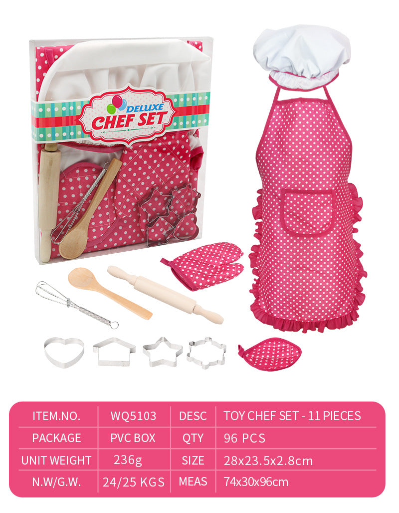 Pretend Play Kitchen Set – 11-Piece Imaginative Fun