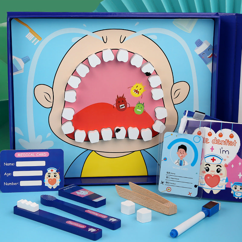 Children's Dentist Toy Set for Brushing & Pretend Play