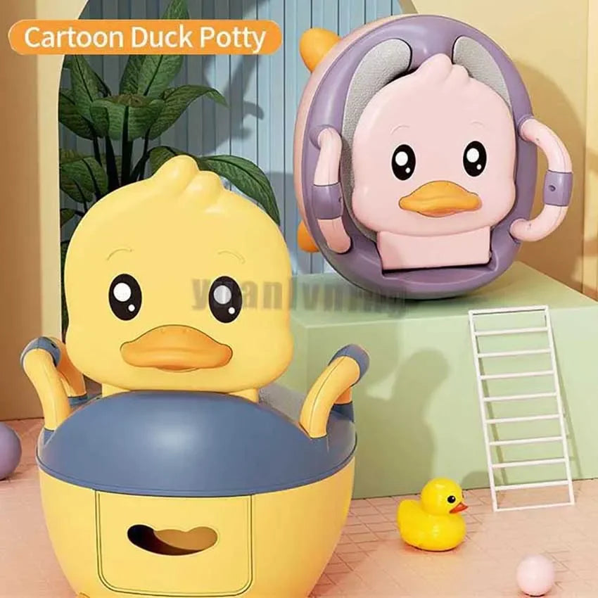 Children's Duck Potty Seat for Fun, Steady Training