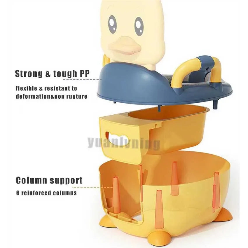 Children's Duck Potty Seat for Fun, Steady Training