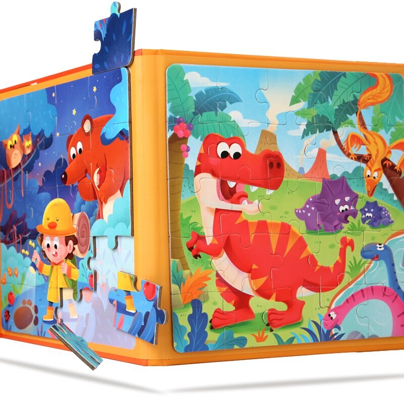 Progressive Magnetic Puzzle Set for Kids Ages 3-6