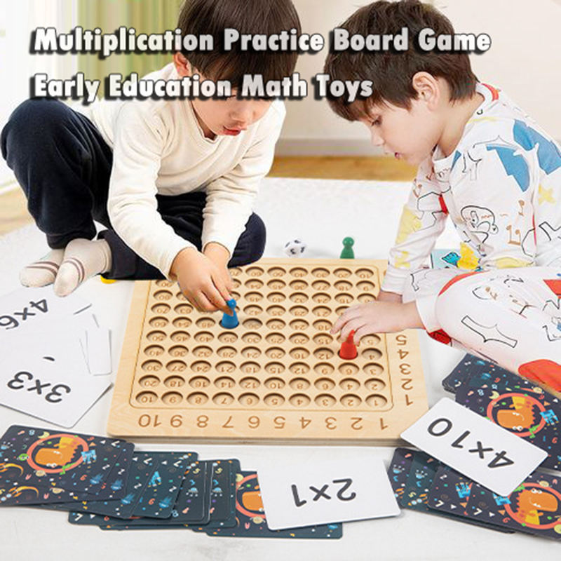 Multiplication Board Game for Fast, Fun Math Practice