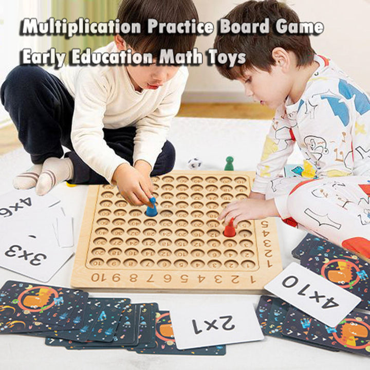 Multiplication Board Game for Fast, Fun Math Practice
