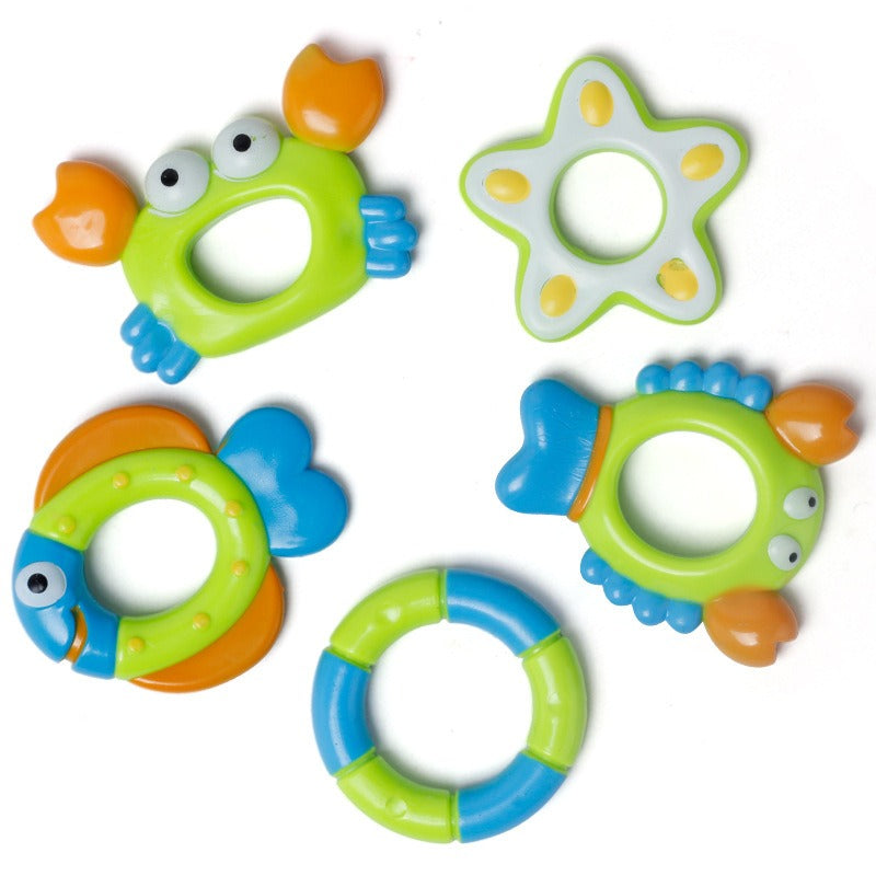 Children's Bath Toy Octopus Ring Toss Coordination Game