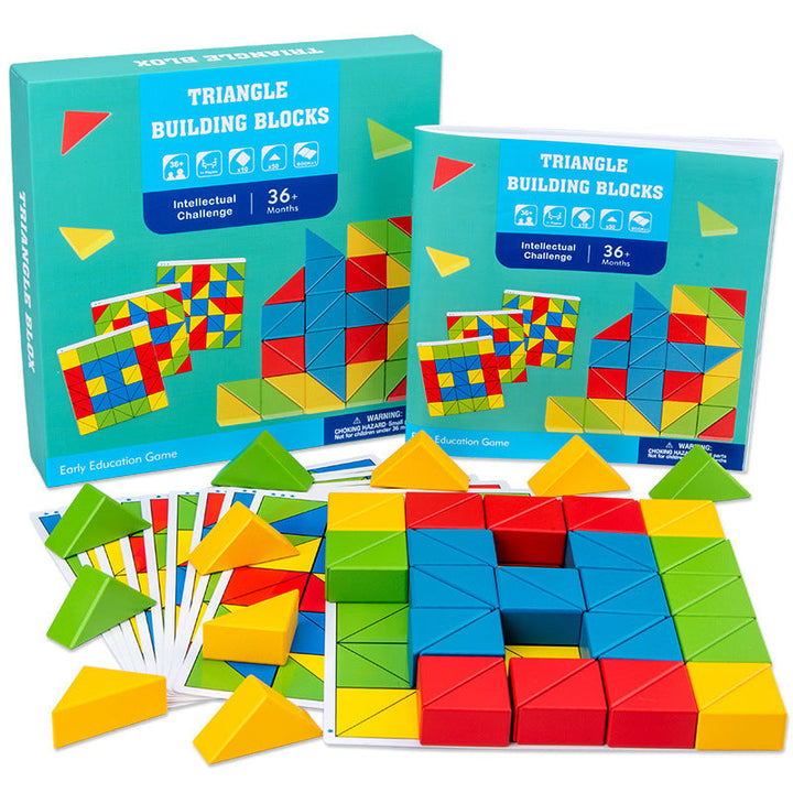 Triangle Building Blocks for Focused Creative Play