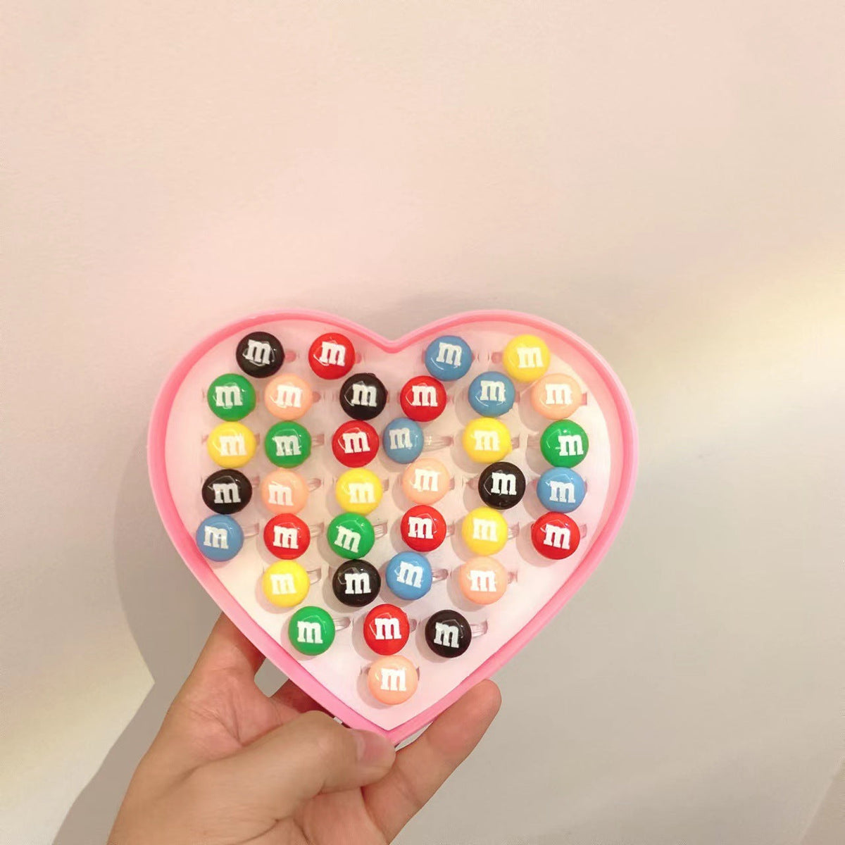 Children's Cartoon Ring Set for Colorful Dress-Up Fun