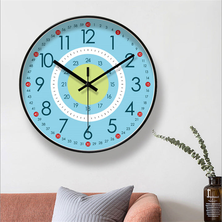 Children's Educational Wall Clock for Learning Time