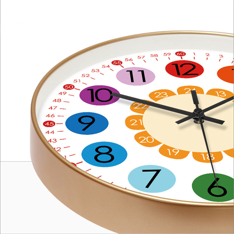 Children's Educational Wall Clock for Learning Time