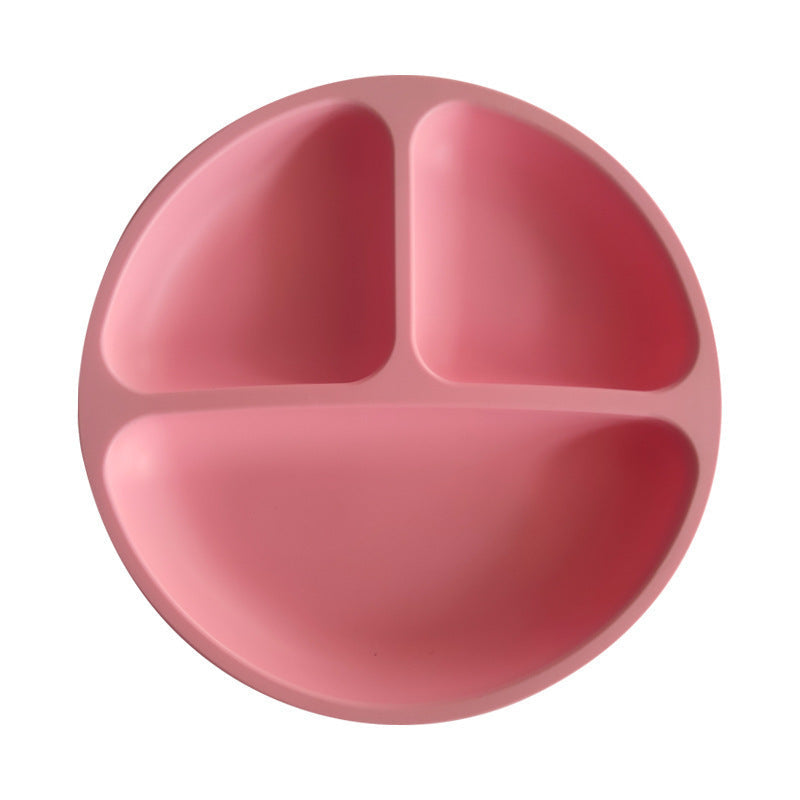 Silicone Toddler Plate with Strong Suction for Meals