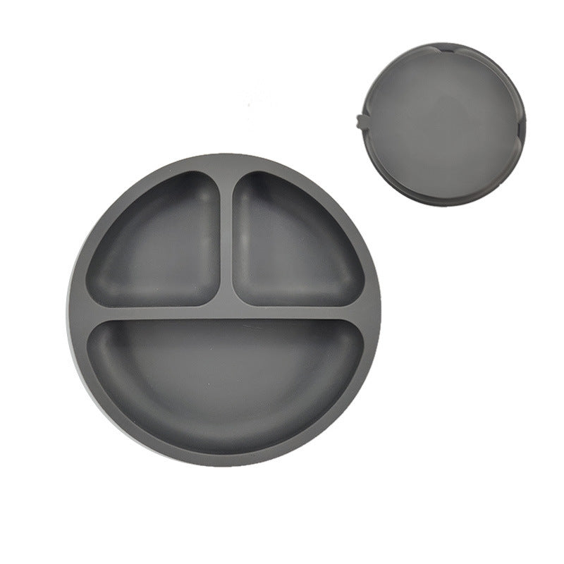 Silicone Toddler Plate with Strong Suction for Meals