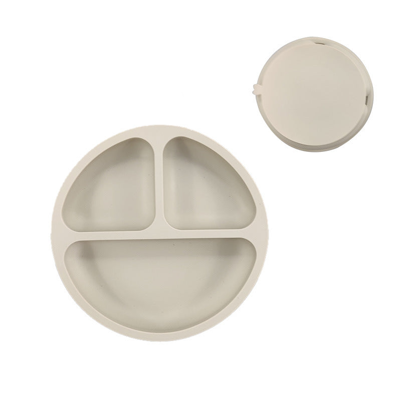Silicone Toddler Plate with Strong Suction for Meals