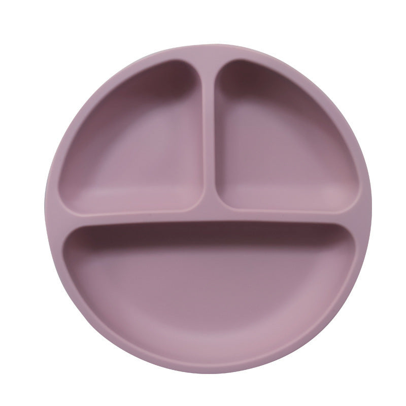 Silicone Toddler Plate with Strong Suction for Meals