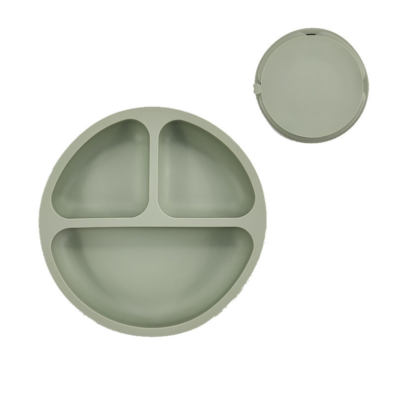 Silicone Toddler Plate with Strong Suction for Meals