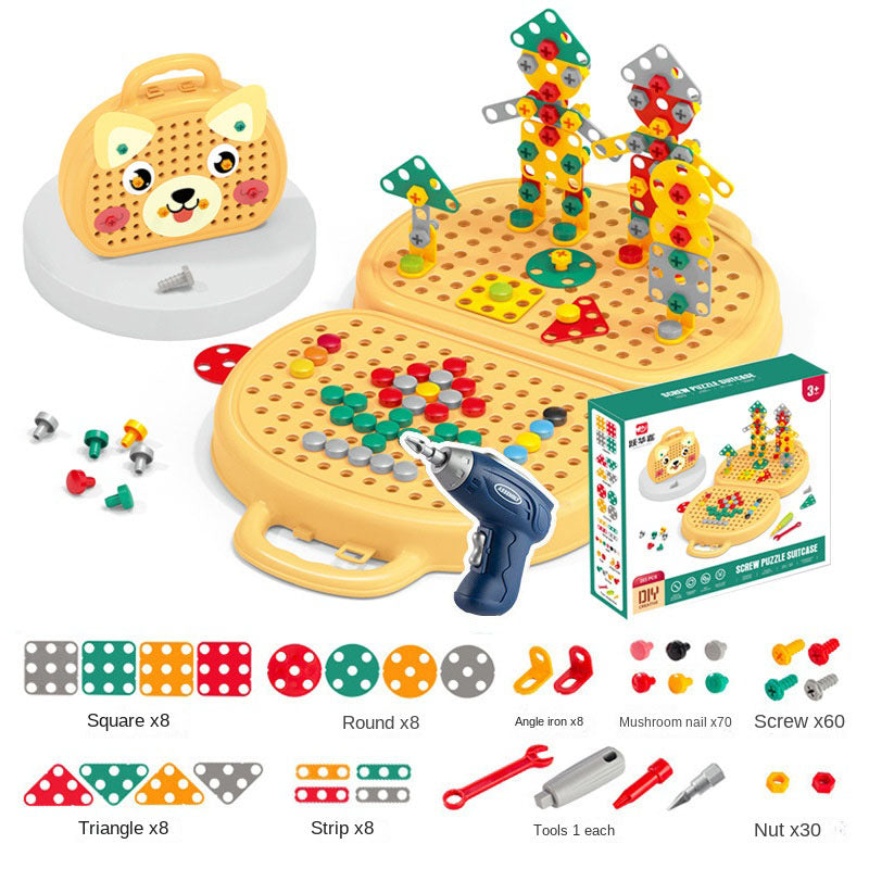 Children's Construction Toy Tool Box Set for STEM Play