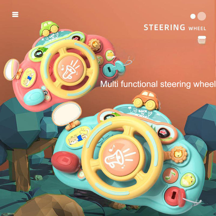 Children’s Steering Wheel Toy for Interactive Car Fun