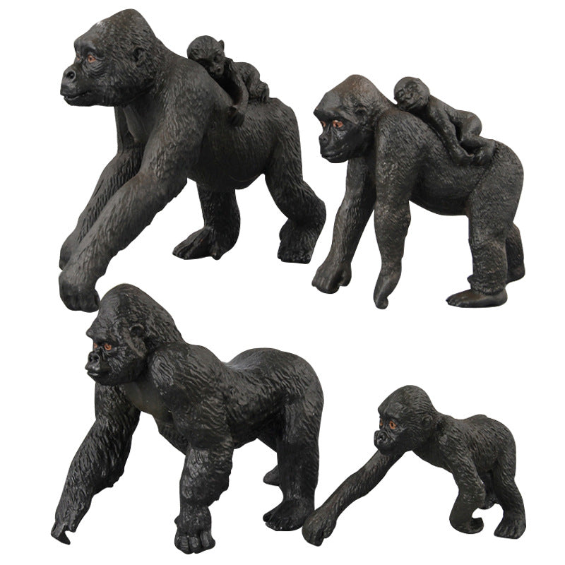 Wild Animal Figurine Set for Imaginative Jungle Play