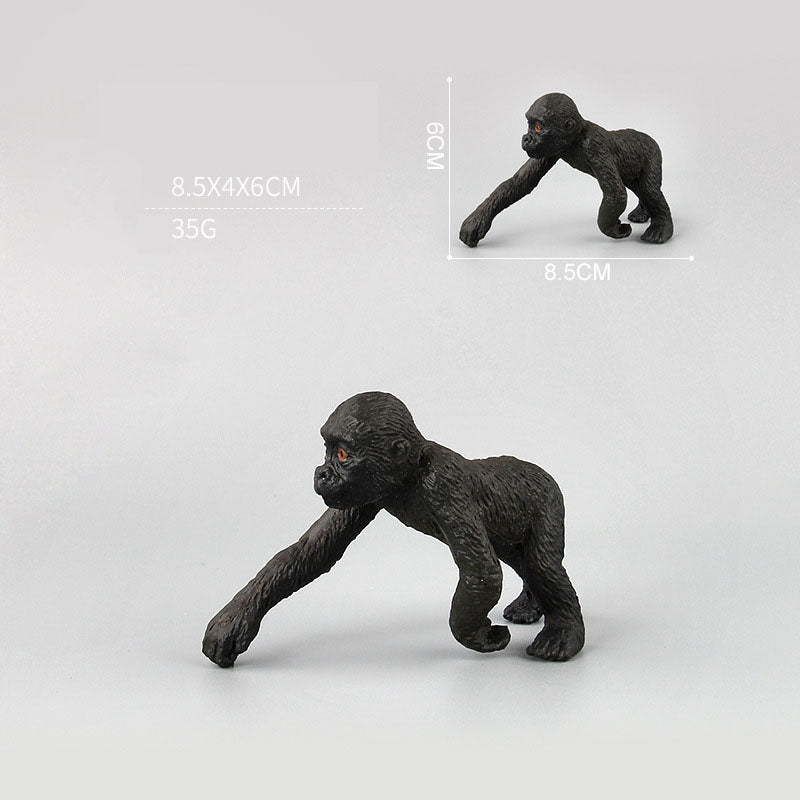 Wild Animal Figurine Set for Imaginative Jungle Play