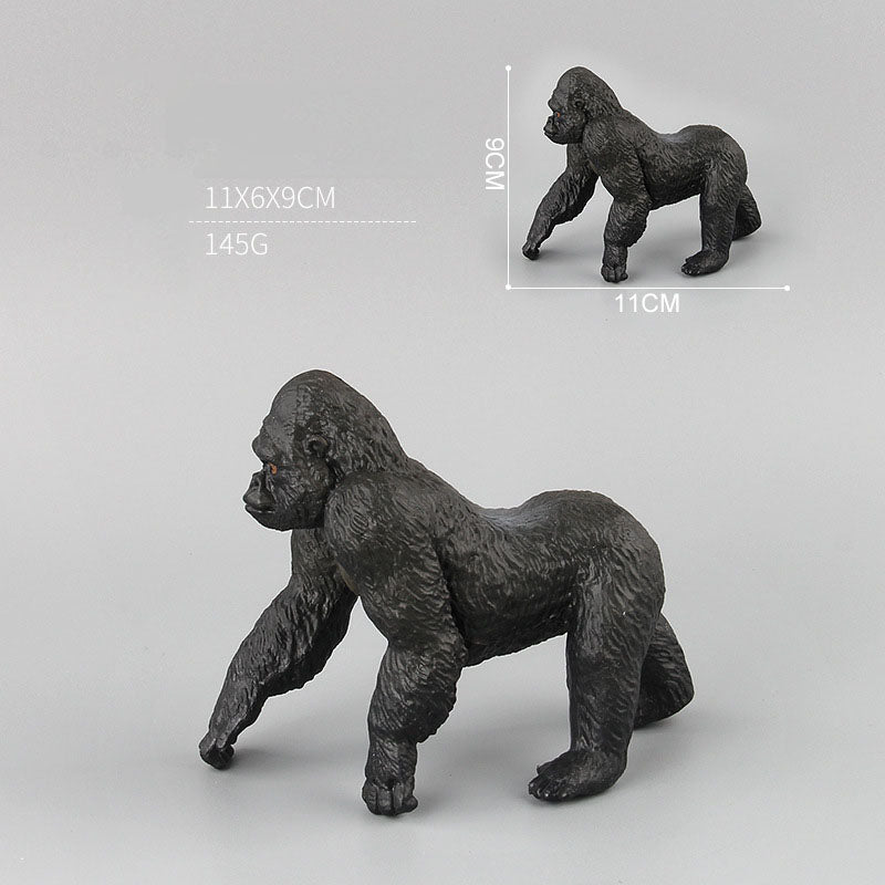 Wild Animal Figurine Set for Imaginative Jungle Play