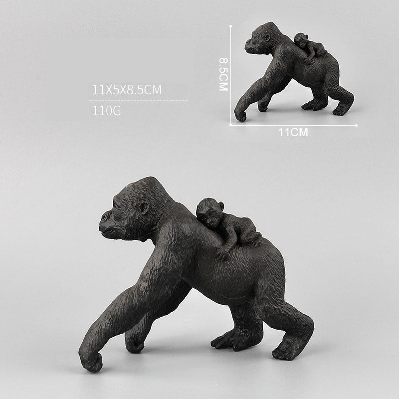 Wild Animal Figurine Set for Imaginative Jungle Play
