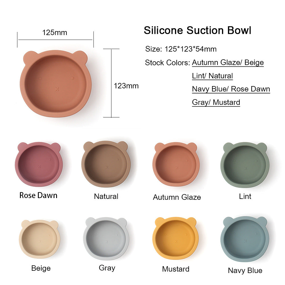 Silicone Suction Bowl for Babies | Steadier Mealtimes
