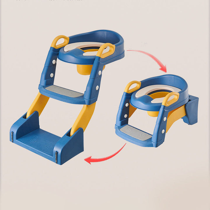 Toilet Training Seat with Adjustable Steps for Toddlers