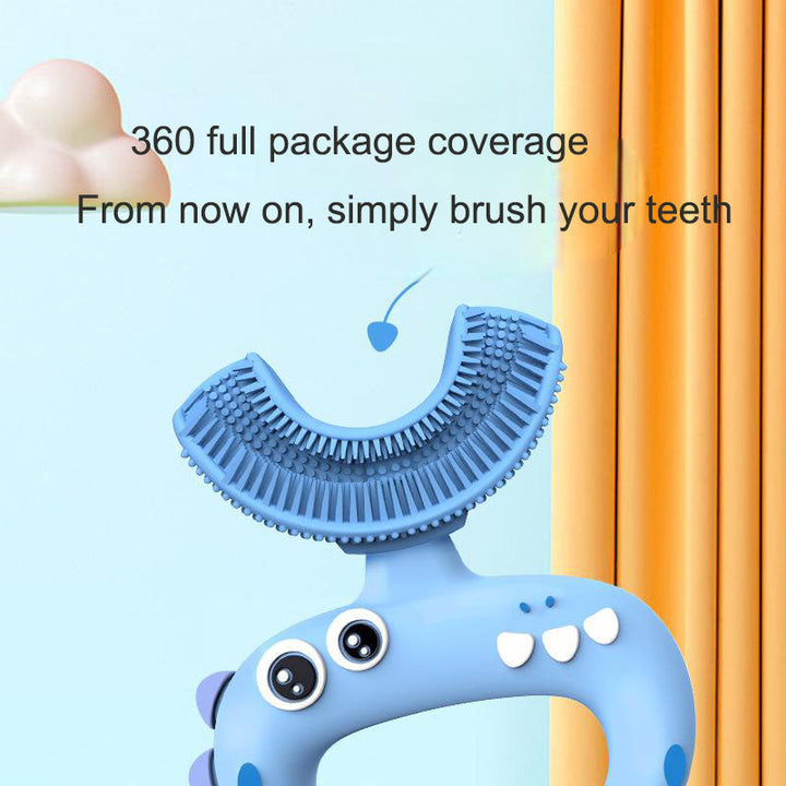 U-Shape Kids Toothbrush for Easier 360° Brushing