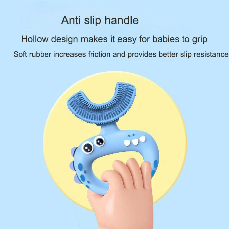 U-Shape Kids Toothbrush for Easier 360° Brushing