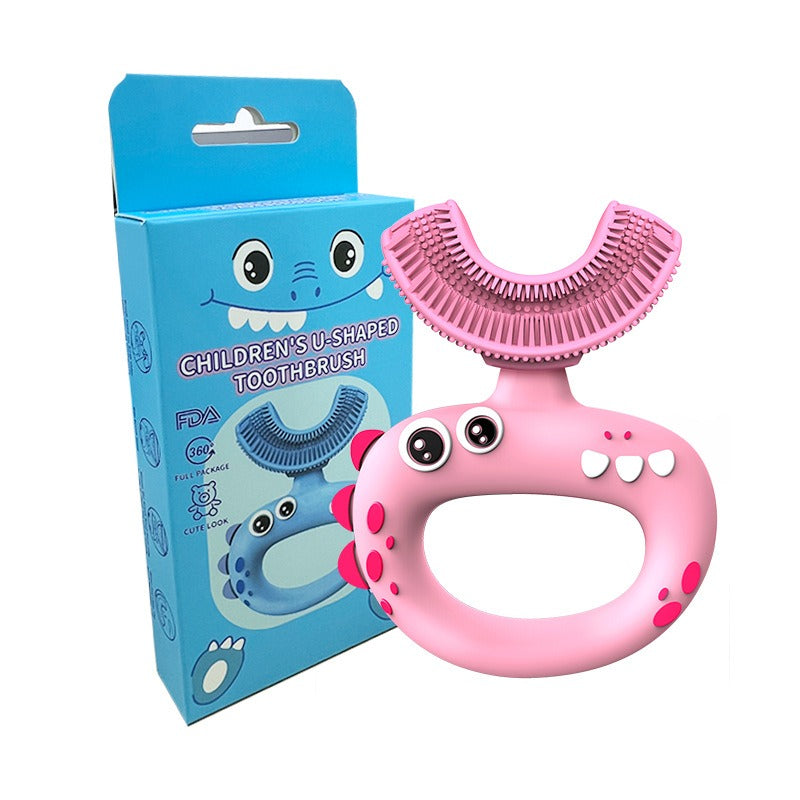 U-Shape Kids Toothbrush for Easier 360° Brushing